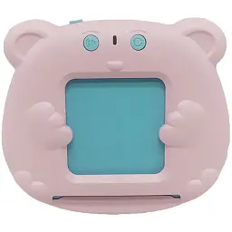 Кишенькова абетка Bambi Монтессорі Ведмедик 112 карток рожева (1715(Pink)