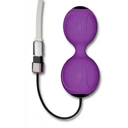 Вагінальні кульки Adrien Lastic Kegel Vibe, 19 см, фіолетовий - мініатюра 4