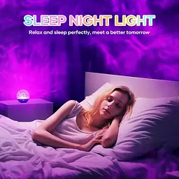 Світлодіодний проектор галактики Fokky Ocean Wave Sensory Light 16 кольорів з дистанційним керуванням - мініатюра 2