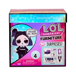 Ігровий набір з лялькою L.O.L. Surprise Furniture Леді-Сутінки, з аксесуарами (572640) - мініатюра 2