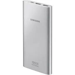 Зовнішній акумулятор Samsung 10000mAh 15W Silver [EB-P1100CSRGRU] [147591] - мініатюра 2