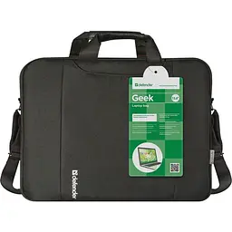 Сумка 15" Defender Geek 15.6" чорний - мініатюра 7