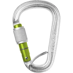 Карабін Edelrid HMS Bruce Steel Screw FG II Silver (1017-738050000060)
