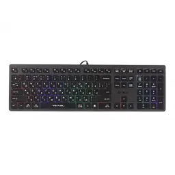 Клавіатура A4Tech FX60H USB Grey Neon backlit (4711421978309)