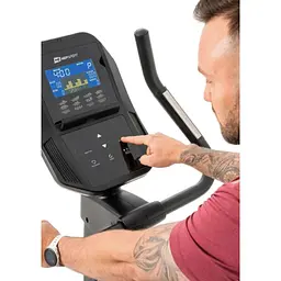 Велотренажер Hop-Sport HS-300H Aspect з матом електромагнітний сірий - мініатюра 14