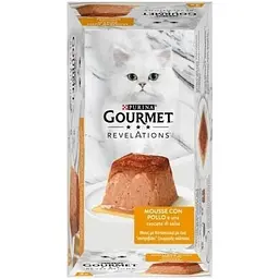 Паштет для котів Purina Gourmet Revelations мус з куркою 2х57 г (7613287070081) - мініатюра 3