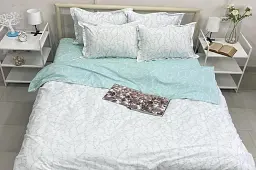 Комплект постільної білизни з компаньйоном Tag Tekstil PT-R17 Полуторний