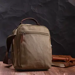 Сумка чоловіча Vintage 21х24,5х10 см sum0023543 - мініатюра 9
