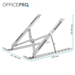 Підставка для ноутбука OfficePro Black LS322S (LS322S) - мініатюра 9
