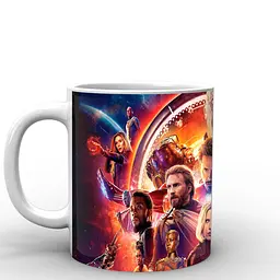 Кухоль GeekLand Avengers Месники всесвіт марвел AG.02.031 330 мл білий - мініатюра 2