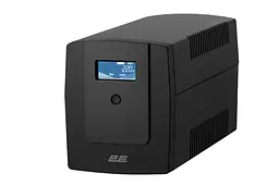 2E Джерело безперебійного живлення DD1200, 1200VA/720W, LCD, USB, 3xSchuko