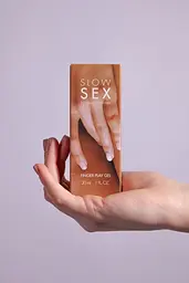 Гель-лубрикант Bijoux Indiscrets Slow Sex - Finger play gel - для мастурбації, 30 мл - мініатюра 4