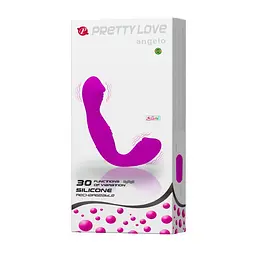 Вібратор Pretty Love Angelo 18.7 см (фіолетовий) - мініатюра 13