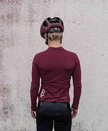 Велоджерсі жіноче POC Essential Road LS Jersey S Бордовий - мініатюра 2