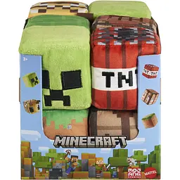 М'яка іграшка Minecraft квадратна в асортименті (JGR74)