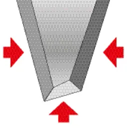 Ножівка по гіпсокартону Yato L= 150 мм W= 1.5 мм 50-54 HRC (YT-3134) - мініатюра 3