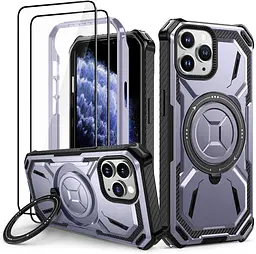 Ударостійкий чохол Lanhiem для iPhone 11 Pro із захисними стеклами