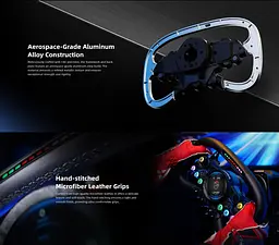 Кермо MOZA Racing Vision GS Steering Екран 2.8" RGB - мініатюра 11