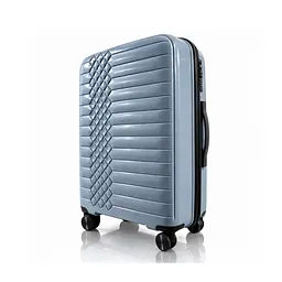 Валіза з поліпропілену Fashion 131 середня 62л блакитна (131-M-LightBlue)
