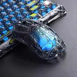 Ігрова Миша GravaStar Mercury M2 - Transparent Black (GRAVASTARM2_XTAL_BLK) - мініатюра 3