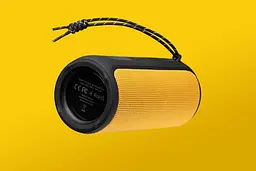 Акустична система 2E SoundXTube TWS, MP3, Wireless, Waterproof Yellow - мініатюра 9