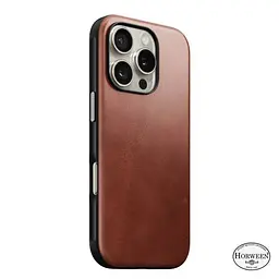 Шкіряний чохол Nomad Modern Horween Leather Case Olde Dublin для iPhone 16 Pro (NM01686385) - мініатюра 3