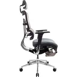 Офісне крісло GT Racer X-802L (W-20, B-40), світло-сіре (X-802L Bright Gray (W-20 B-40)) - мініатюра 4