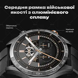 Смарт-годинник Smart watch Haylou Solar 5 з функцією голосового виклику, дзвінки по Bluetooth HD-дисплей моніторинг здоров'я та AMOLED-дисплеєм 1.43" Silver - мініатюра 3