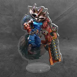 Акрилова колекційна фігурка Marvel Rivals - Rocket Raccoon 15 см
