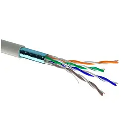 Кабель мережевий OK-Net FTP 305м cat.5e (F/UTP-cat.5E) (КПВЭ-ВП (200) 4 x 2 x 0,51)