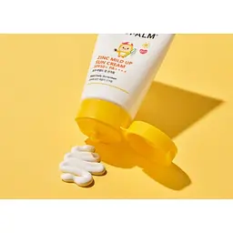 Сонцезахисний крем Atopalm Zinc Mild Up Sun Cream SPF50+ PA++++ 65 г - мініатюра 3