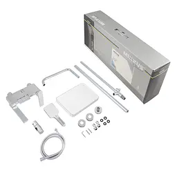 Душова система Mixxus Premium Ares 009-J з виливом MI8260, Хром - мініатюра 5