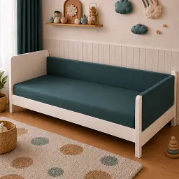 Дитяча постільна білизна LITTLE KIDS Poplin Line Emerald (2200012786383) - мініатюра 2