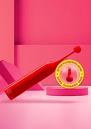 Вібратор для клітора Romp Pop, 14.3 см (червоний) - мініатюра 12