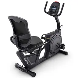 Горизонтальний велотренажер Hop-Sport HS-5000L Ranker чорно-золотистий - мініатюра 5