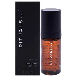 Олія для бороди Rituals The Ritual of Homme Beard Oil Argan + Basil 30 мл  - мініатюра 2