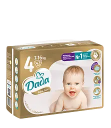 Підгузки Dada Extra Care 4 MAXI 7–16 кг 42 шт (ExtraCare4New)