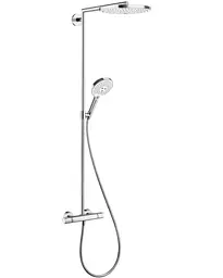 Душова система Hansgrohe Raindance Select S 300 Showerpipe 27133400, Білий - мініатюра 2