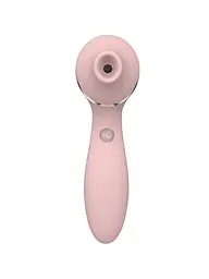 Вибратор KisToy Polly Plus Вакуумный, 16.8х3.5 см розовый - миниатюра 3
