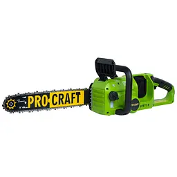 Акумуляторна ланцюгова пила Procraft PCA42/2 20В, безщіткова, без АКБ та зарядного пристрою, потужна і легка - мініатюра 3