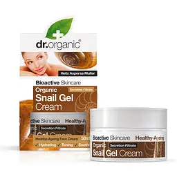 Крем-гель з муцином равлика Dr.Organic 50 мл