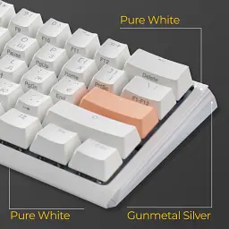 Клавіатура Ducky One 3 Mini Cherry MX Red RGB White (DKON2161ST-RUAPXPWWWSC1) UA [125719] - мініатюра 5