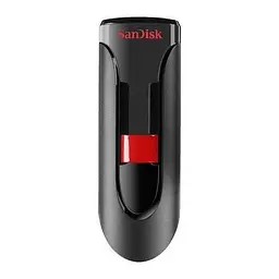 USB флеш-накопичувач SanDisk Cruzer Glide 32GB USB-A 3.0 Black/Red (SDCZ60-032G-B35) [66237] - мініатюра 3