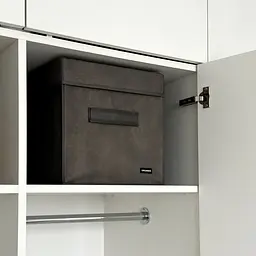 Органайзер ORGANIZE для зберігання дитячих іграшок та настільних ігор - 30*30*30 см (сірий) - мініатюра 3