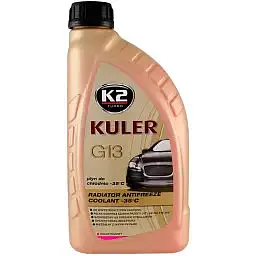 Антифриз K2 Kuler -35°C рожевий G13 1л T201R - мініатюра 2