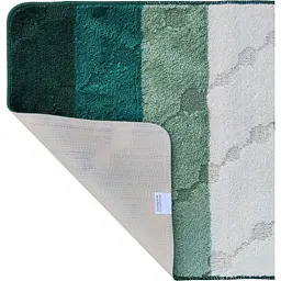 Набір килимків для ванної Vezzer Color line 60x100 та 60x50 см темно-зелений (VZC02220) - мініатюра 3