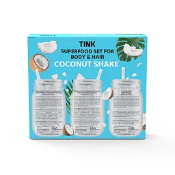 Подарунковий набір Superfood Set Coconut Shake Tink 450 мл - мініатюра 2