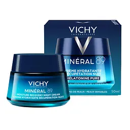Відновлювальний зволожувальний нічний крем Vichy Mineral 89 Night Cream with Melatonin 50 мл - мініатюра 4