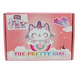 Дитячий набір косметики "The Pretty girl" 2605J-JY2405 лаки, тіні, помада - мініатюра 4