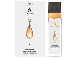 Парфумована вода для жінок COCOLADY 40 мл "J" аромат DIOR J'ADORE